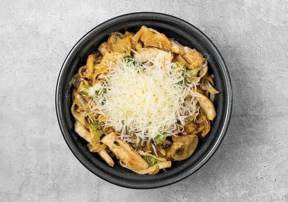 WOK Сырный цыпленок